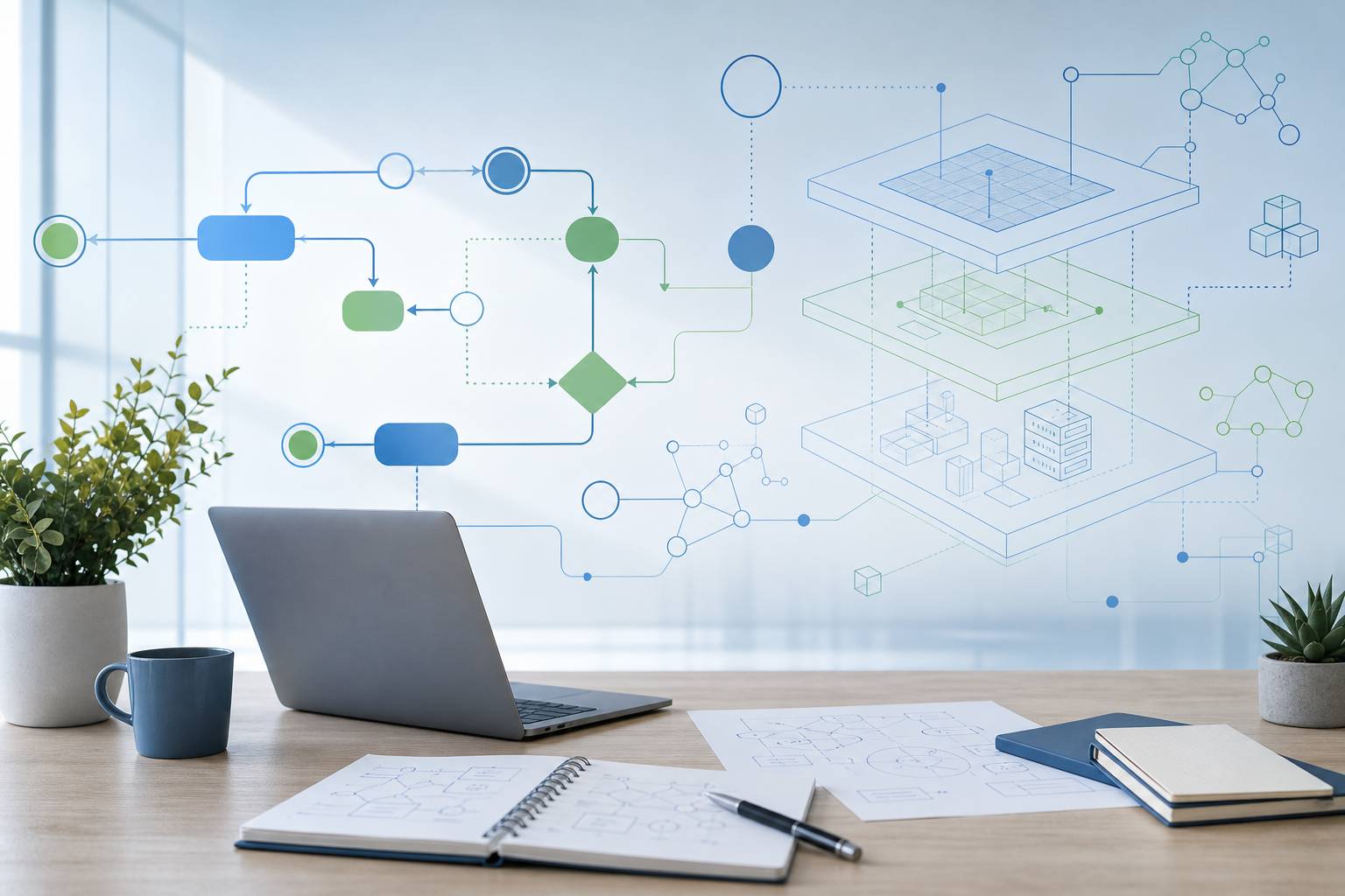 IA para crear diagramas automáticamente: herramientas, casos de uso y buenas prácticas