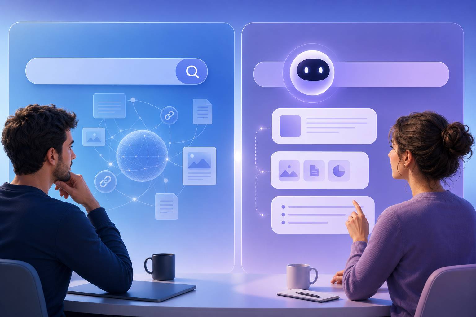 Perplexity vs Gemini para buscar información: precisión, velocidad y referencias