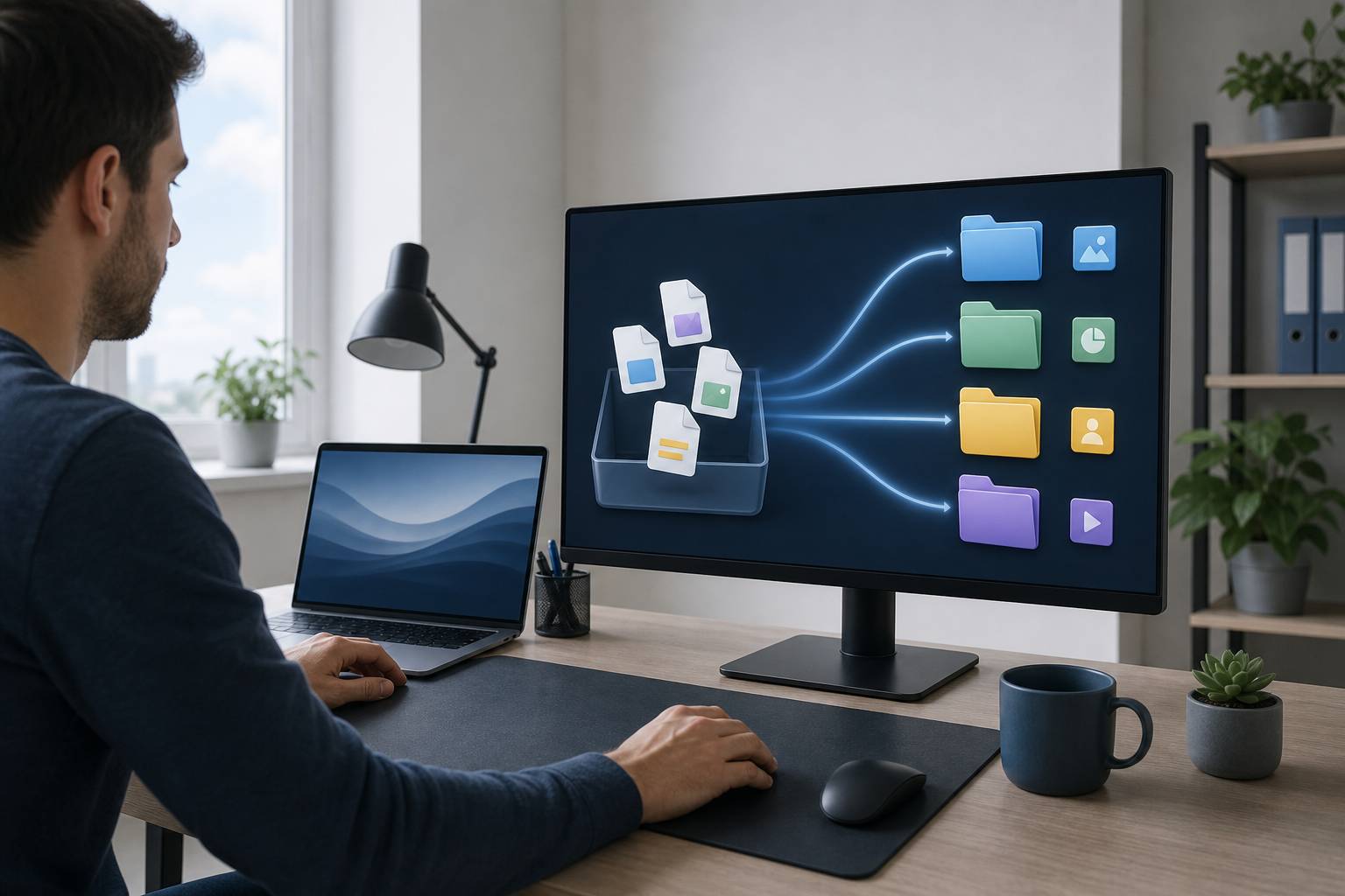 Programas para organizar archivos automáticamente: clasificar, renombrar y ordenar carpetas sin esfuerzo